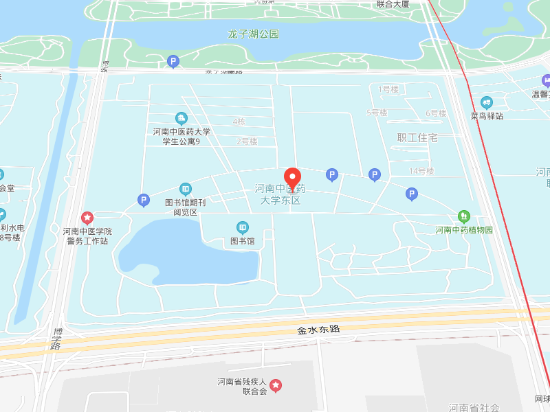 龙子湖高校园区地图图片